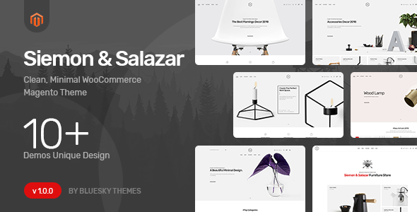 Siemon & Salazar - Clean, Minimal Magento 2 Theme