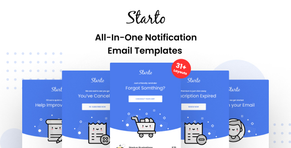 Starto - Notification Email Template