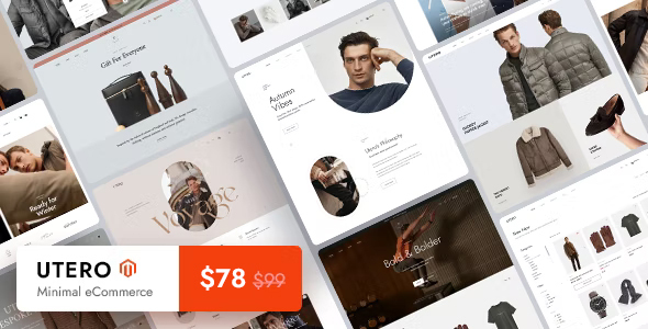 Utero - Clean, minimal Magento 2 theme!