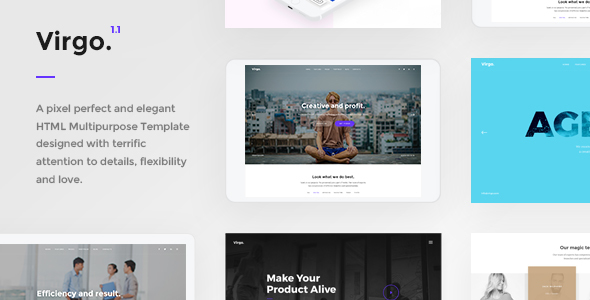 Virgo. - Multipurpose And Concept Drupal Theme