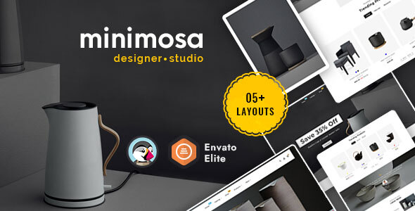 minimosa - Art & Design Studio - PrestaShop Multipurpose Responsive Theme