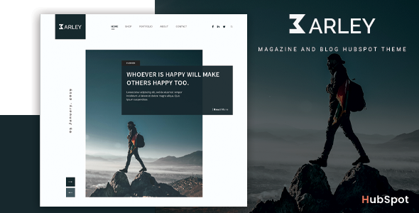 Barley - Blog and Magazine HubSpot Theme