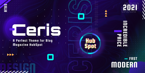 Ceris - Blog and Magazine HubSpot Theme