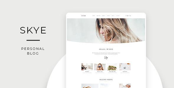 Skye – Modern Blog HubSpot Theme