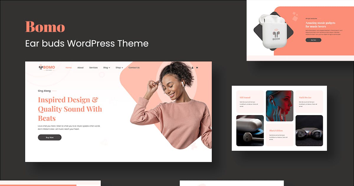 Bomo - One Product WordPress Theme