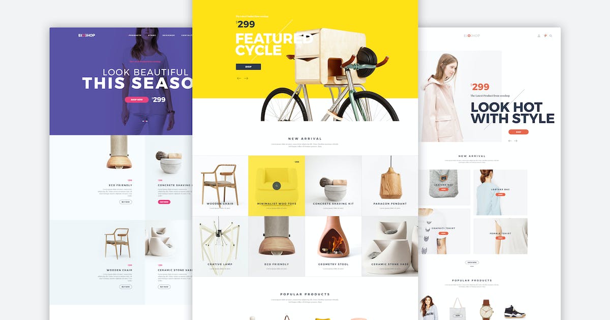 ECOSHOP - Multipurpose eCommerce HTML5 Template