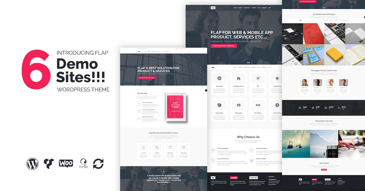 FLAP - Corporate Business WordPress Theme