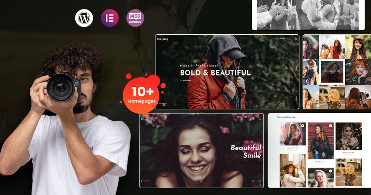 Fototag – Photography WordPress Theme