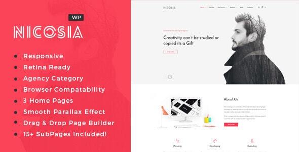 Nicosia - Online Marketing Agency WordPress Theme