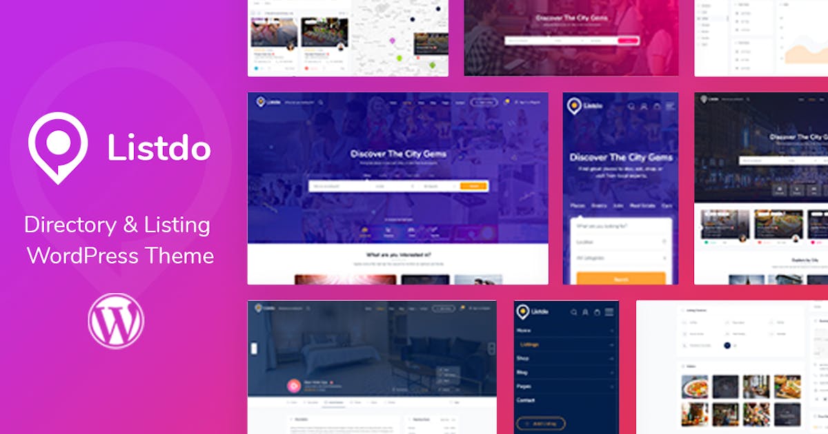 Listdo - Directory Listing WordPress Theme