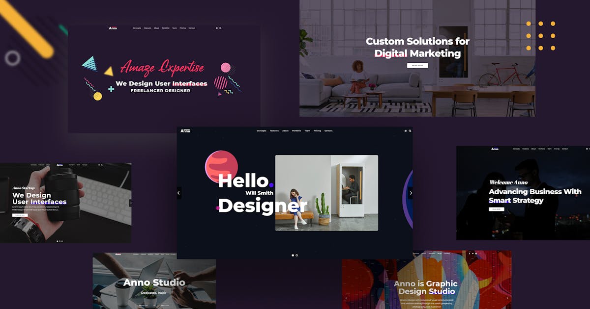 Anno - Digital Agency HTML5 Template