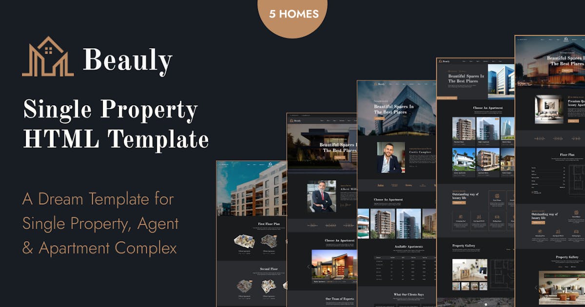 Beauly - Single Property HTML Template
