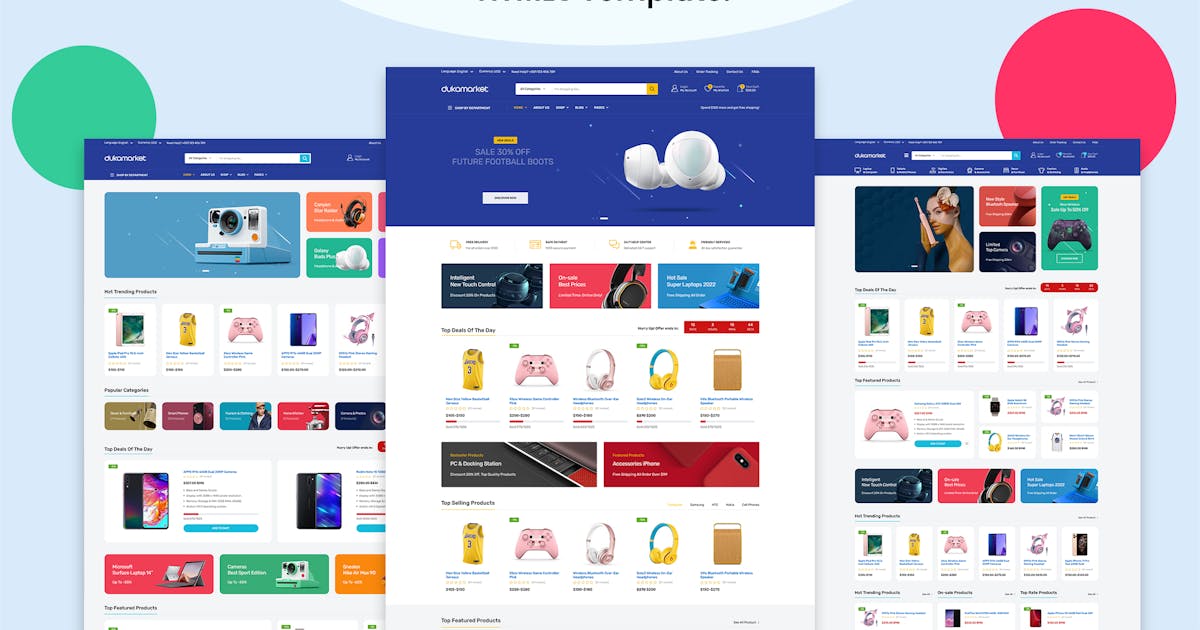 Duka Market - Multipurpose eCommerce Template