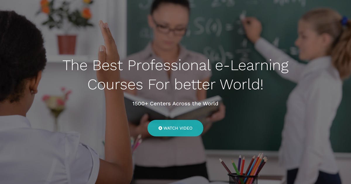 E-School - Learning and Courses HTML5 Template