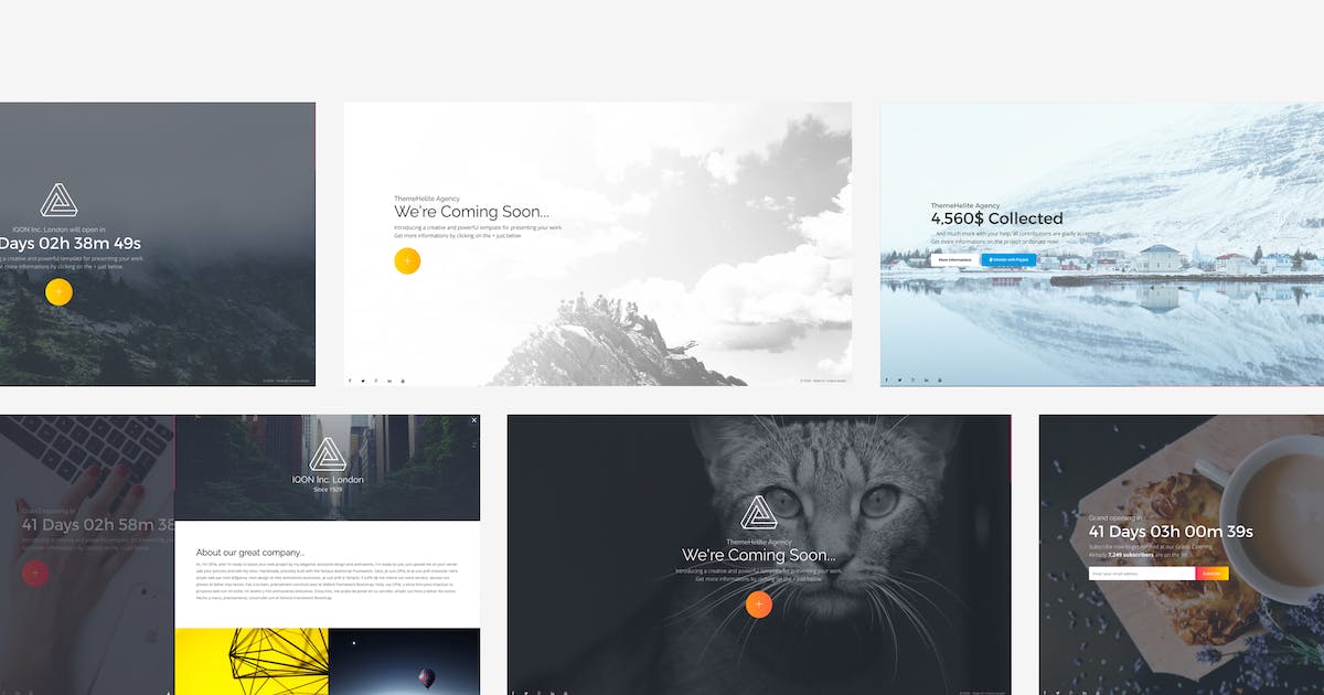 IQON - Fresh Coming Soon Template