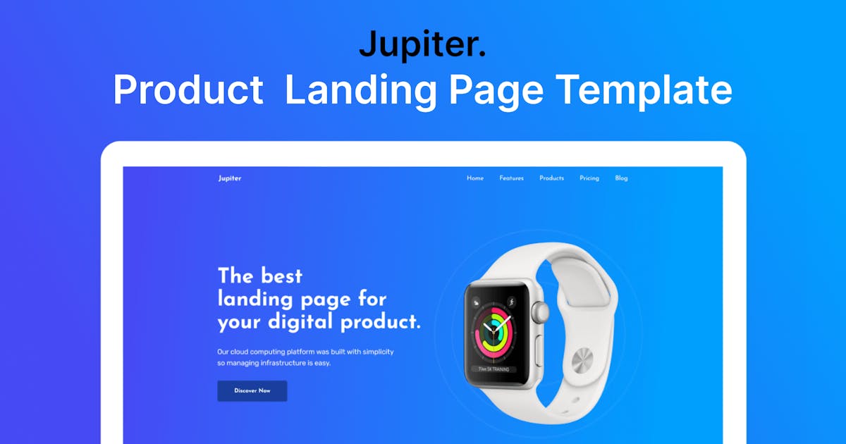 Product Landing Page