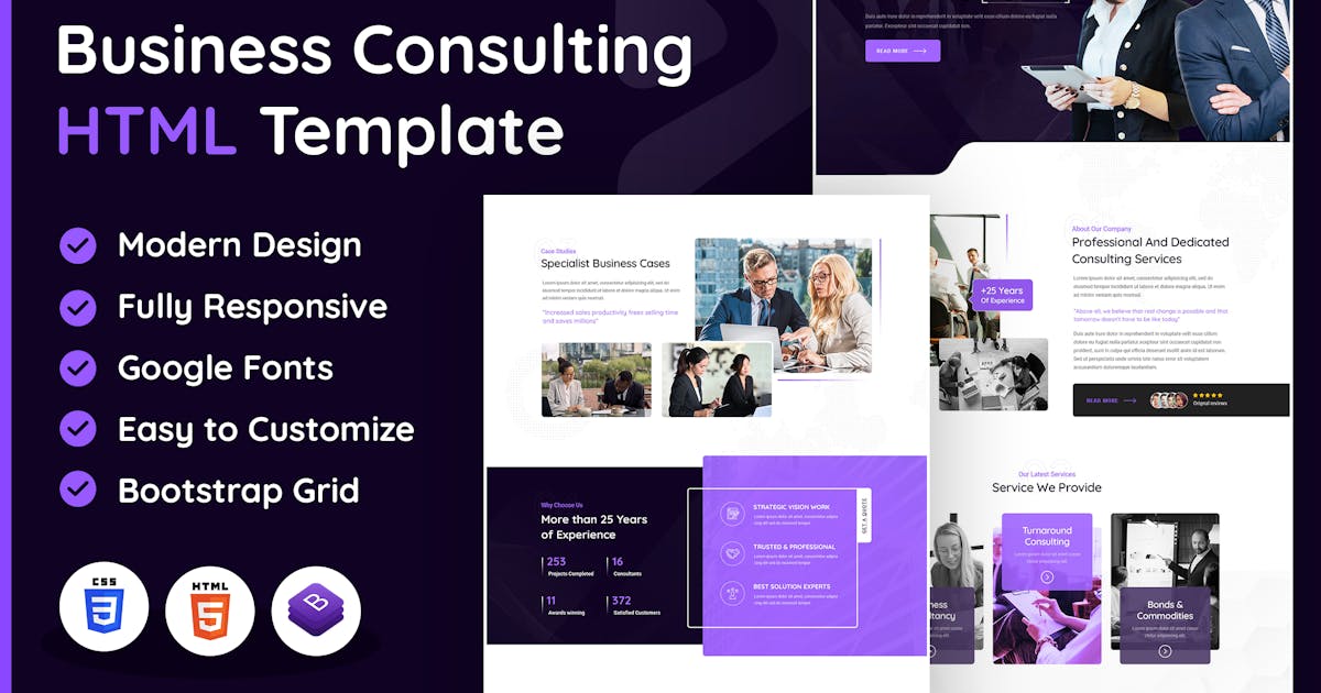 Syntax | Consulting Services HTML Template