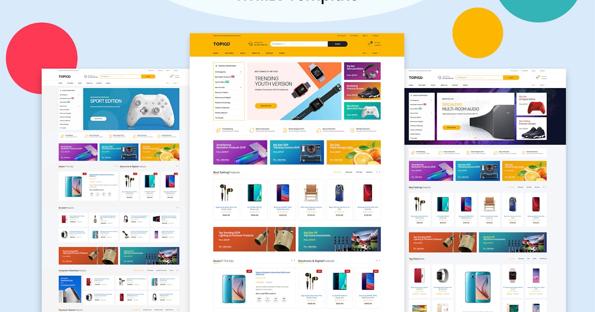 Topico - Multipurpose eCommerce HTML5 Template