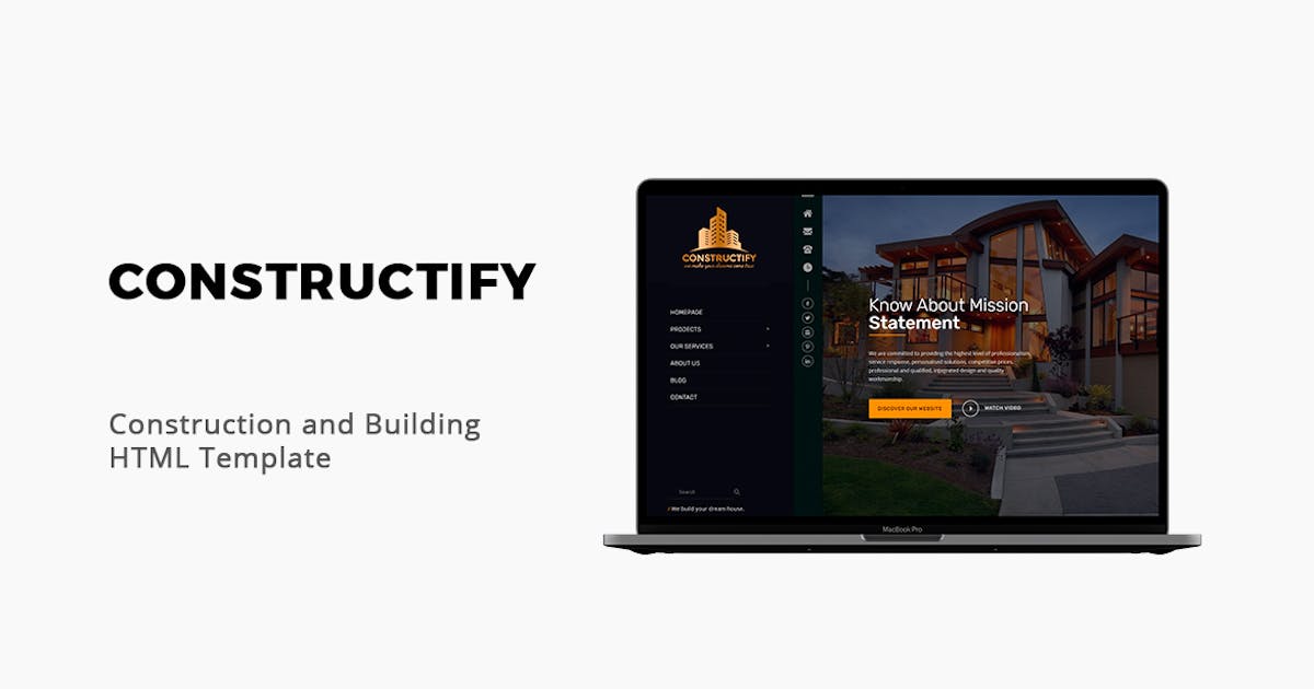 Constructify - Industry and Construction Template