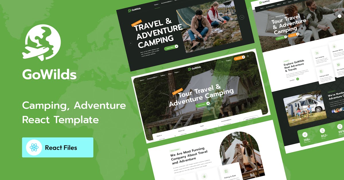 Gowilds -Travel Tour Booking React NextJs Template