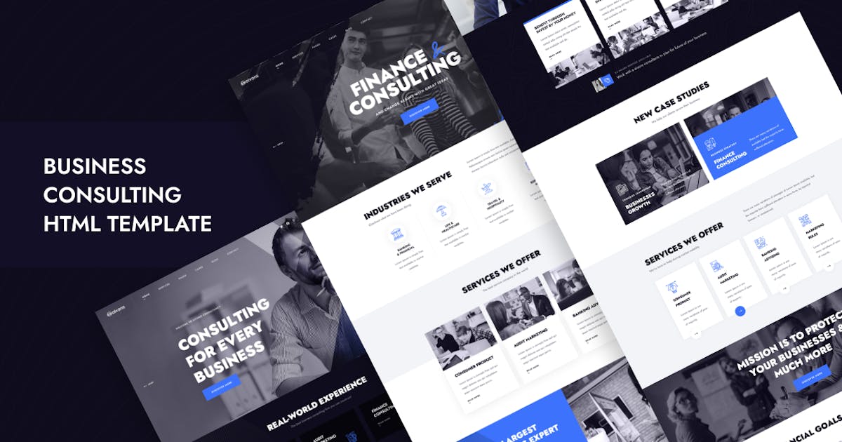 Aivons - Business Consulting HTML Template