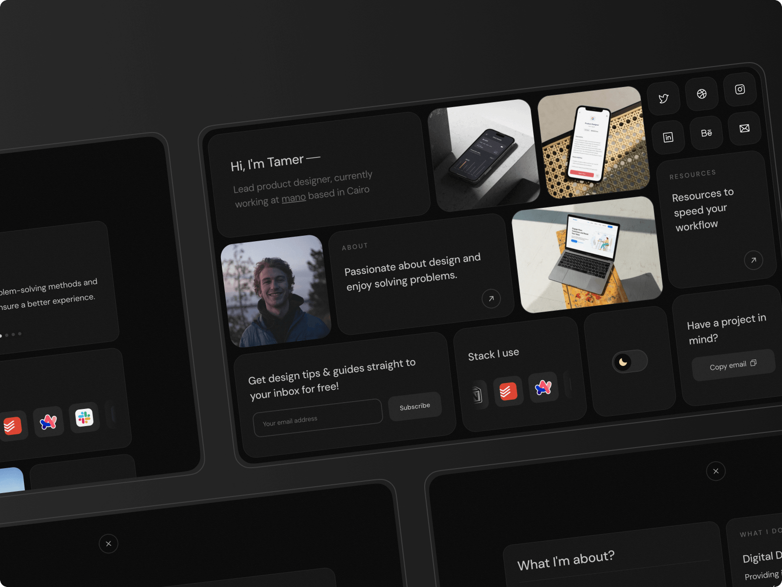BentoX Framer Template