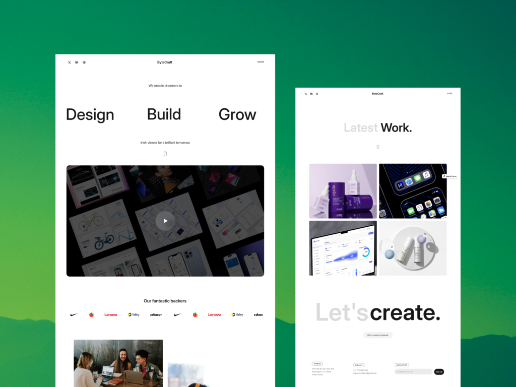 Bytecraft Framer Template