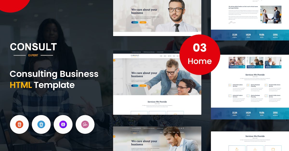 Consult Expert - Consulting & Business Template