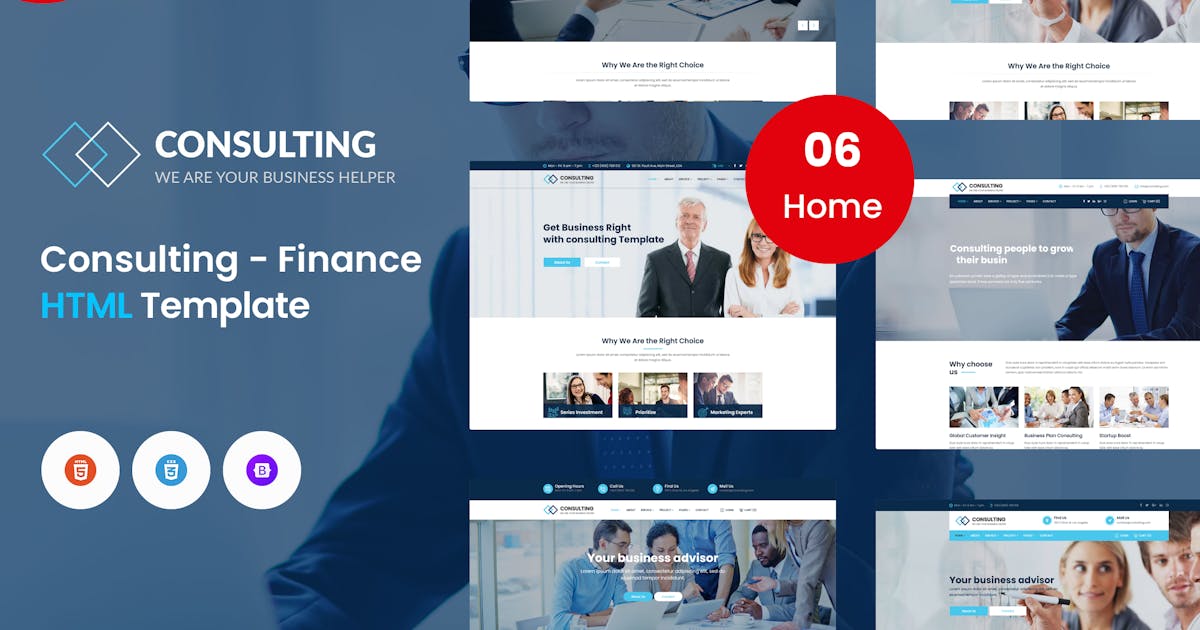 Consulting - Consulting & Business Template