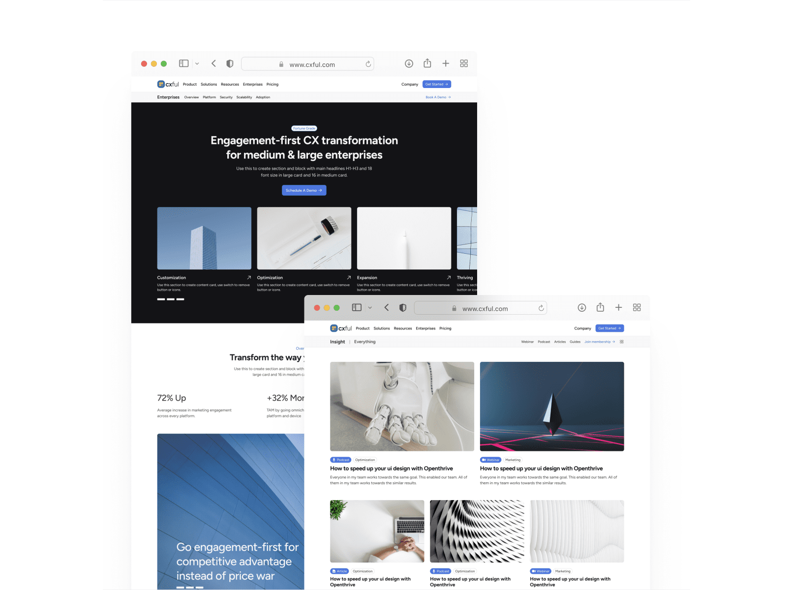 Cxful Design System