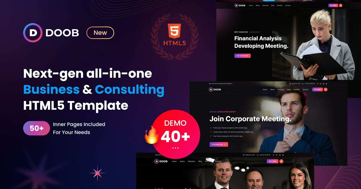 Doob - Business & Consulting Bootstrap 5 Template