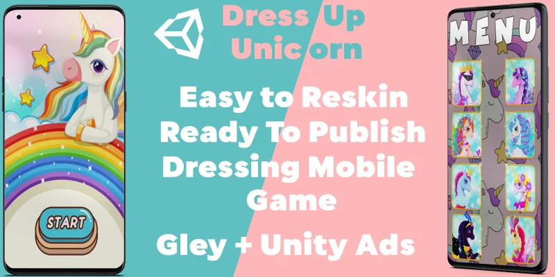 Dress Up Unicorn Unity by Inassdream13