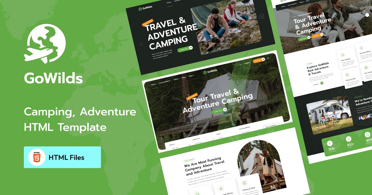 Gowilds - Travel & Tour Booking HTML Template