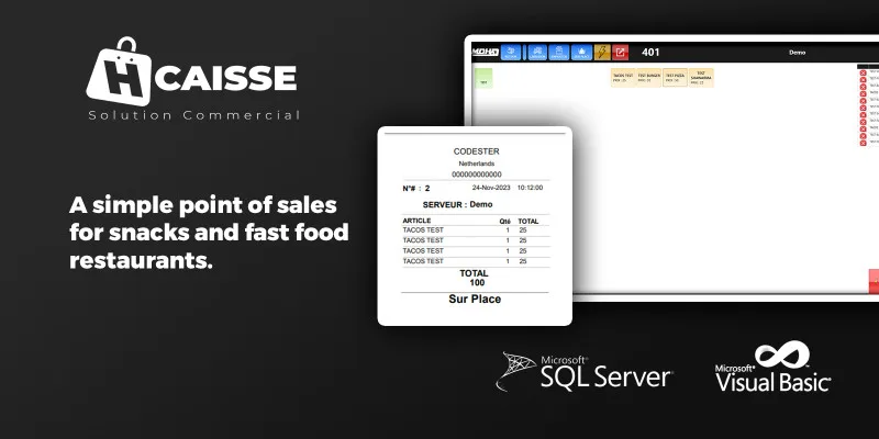 H-Caisse - Advance Point of Sale System POS by Harounemarzuk