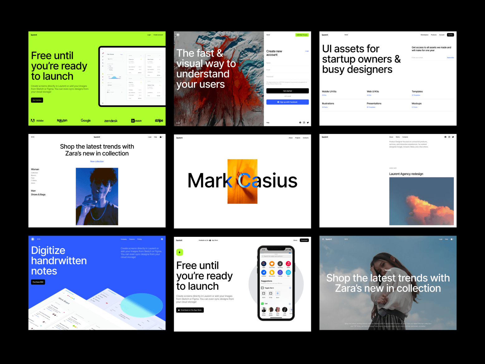 Laurent UI kit