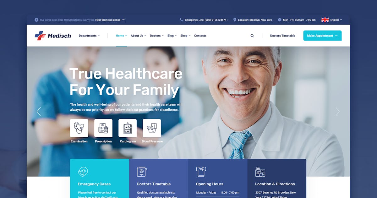 Medisch - Health & Medical HTML5 Template