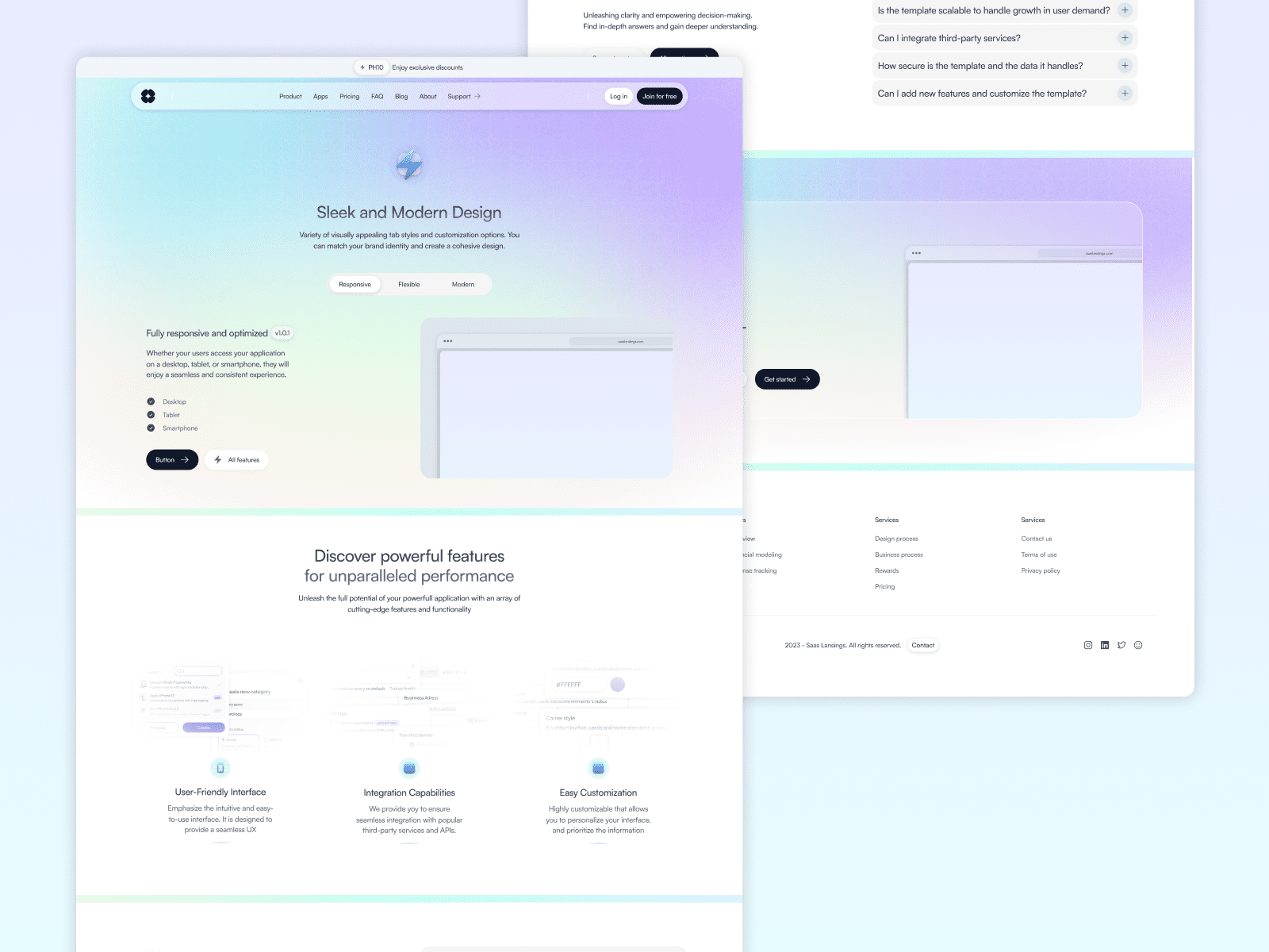 Mystery SaaS Framer Template