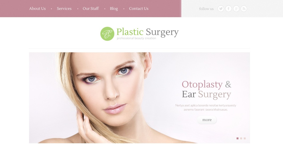 Plastic Surgery WordPress Theme