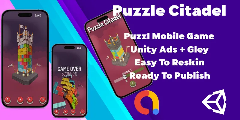 Puzzle Citadel - Unity Template by Inassdream13