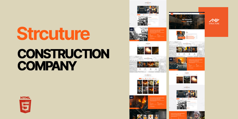 Strcuture Construction Company HTML5 Template by Templatebae
