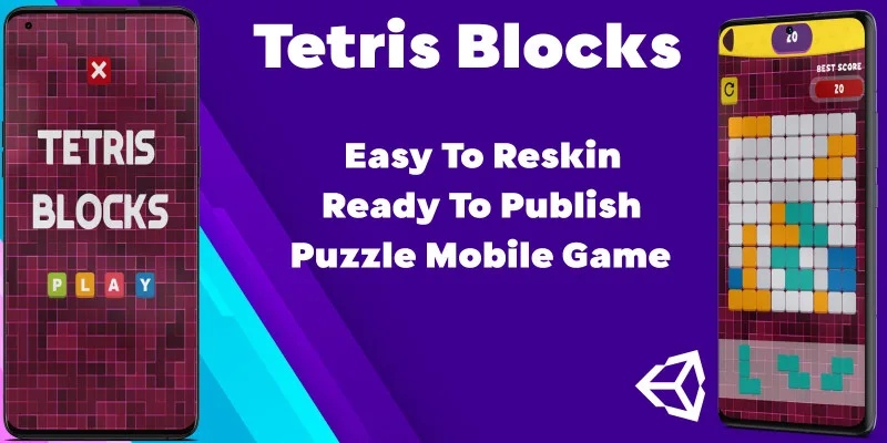 Tetris Blocks - Unity Source Code by Inassdream13