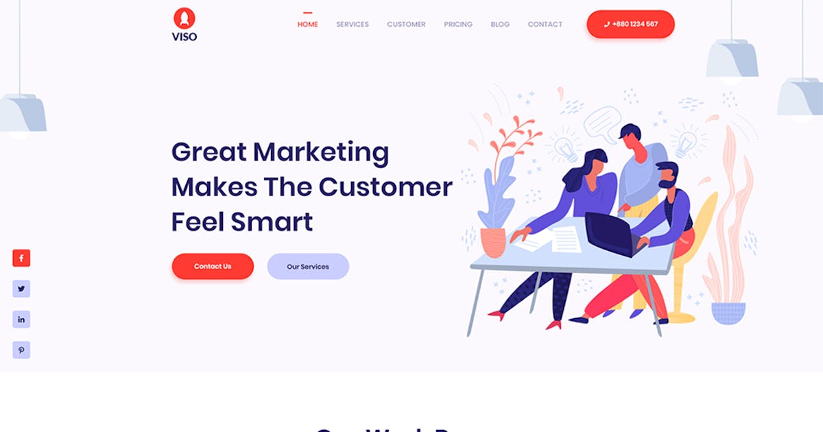 VISO - Creative Agency Portfolio HTML5 Template