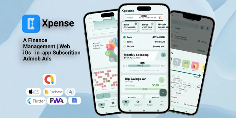 Xpense - Finance Management App by Alvicsinfotech