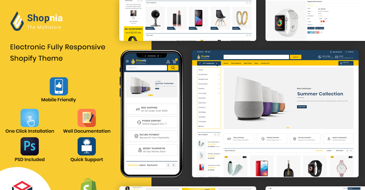 Shopnia - Multipurpose Premium Shopify Template