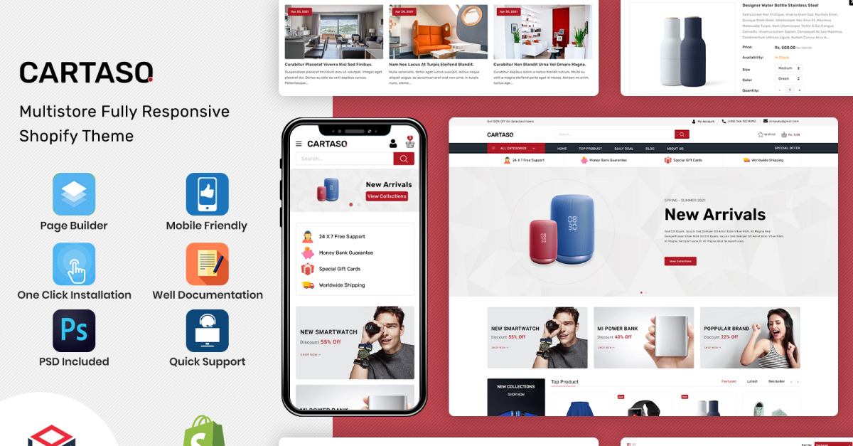 Cartaso - Electronics Multipurpose Shopify Template