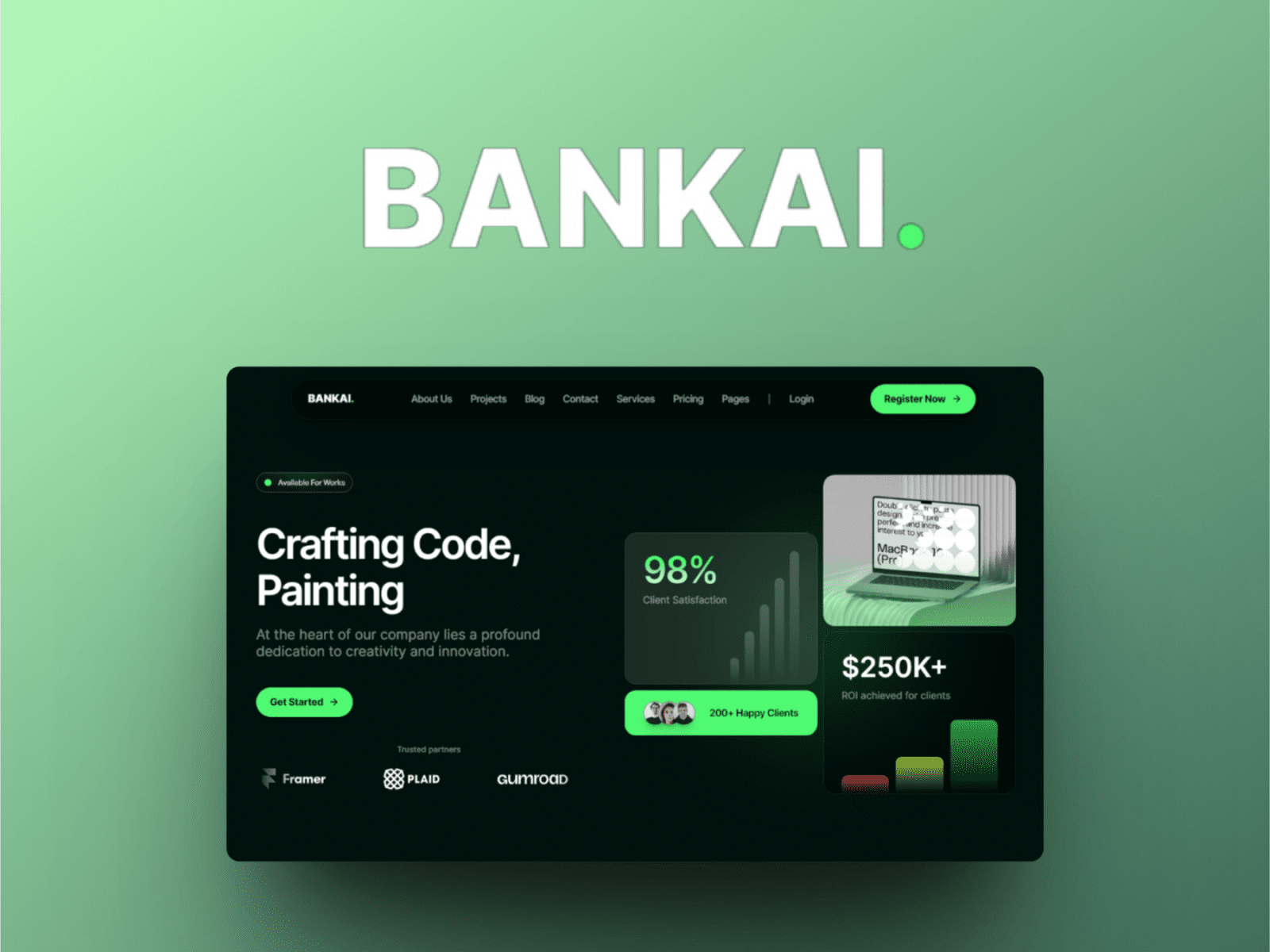 Bankai Framer Template