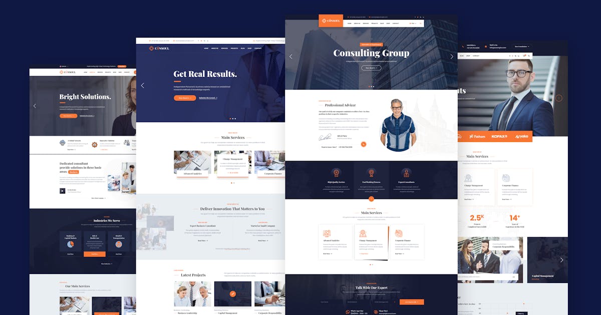 Consoul - Consulting HTML Template