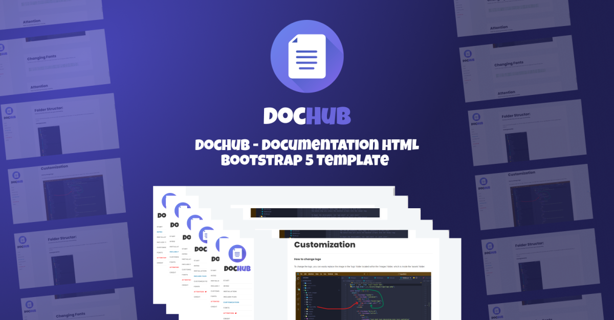 DocHub - Documentation HTML Bootstrap 5 Template
