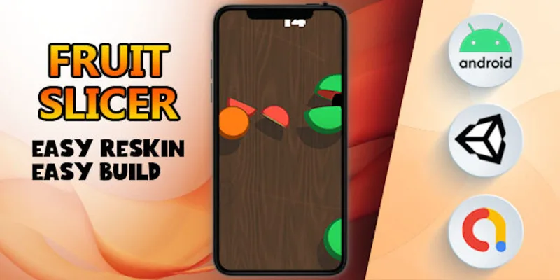 Fruit Slicer - Unity - Admob by UnityDeveloperGame