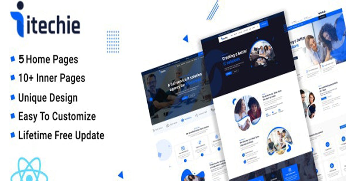 Itechie - It Solutions And Services React Nextjs T